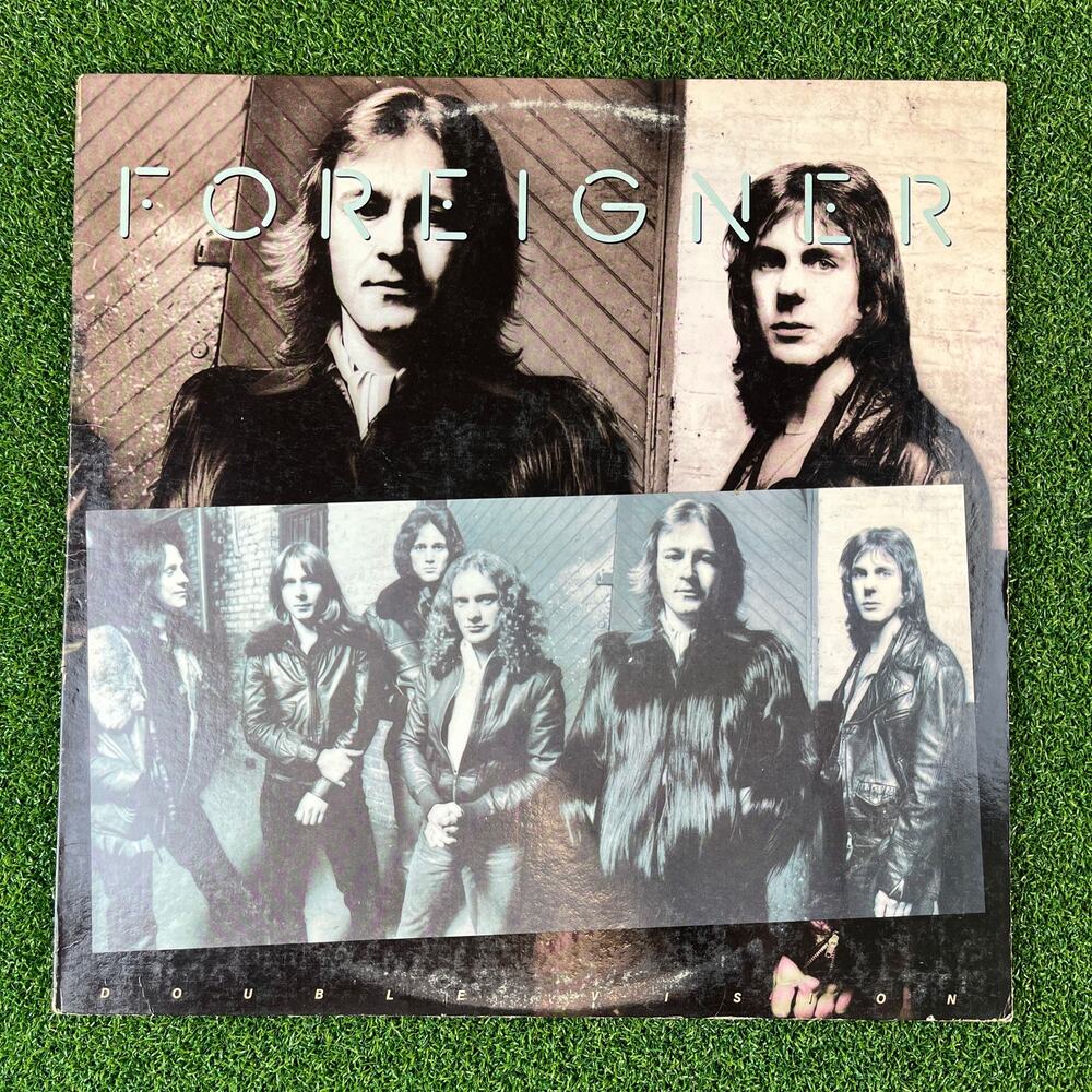 Vintage 1978 Foreigner Double Vision LP Vinyl Record Album